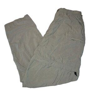 The North Face Womens Medium Beige Pants Stow Pocket